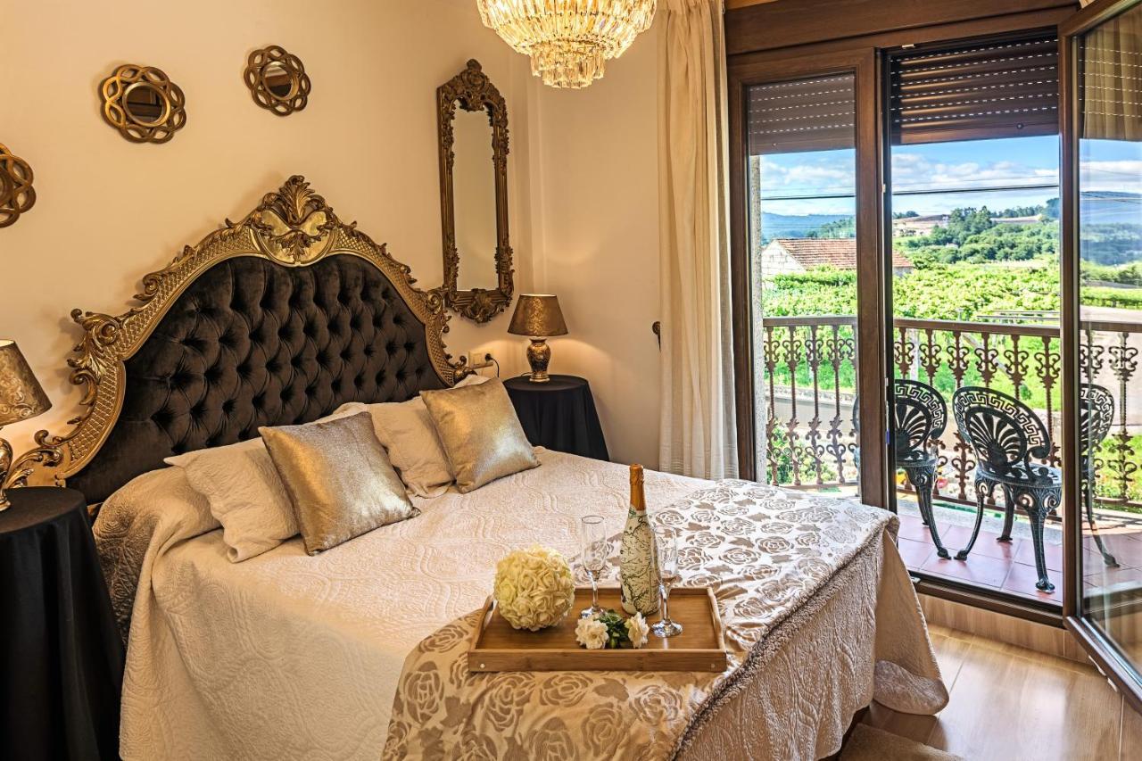 Casa Victoria Garden Con Jacuzzi Y Piscina Villa Caldas De Reis Exteriör bild