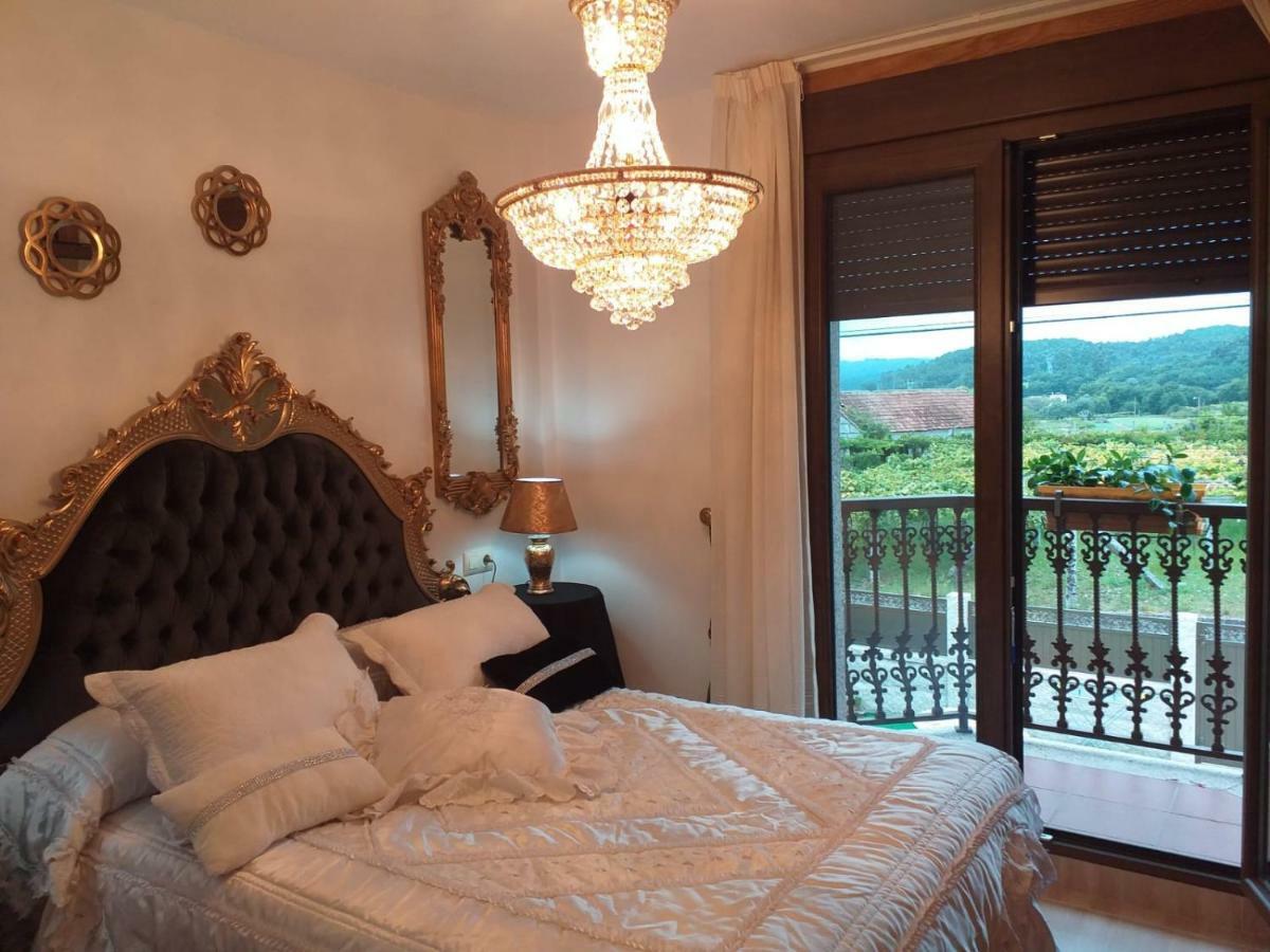 Casa Victoria Garden Con Jacuzzi Y Piscina Villa Caldas De Reis Exteriör bild